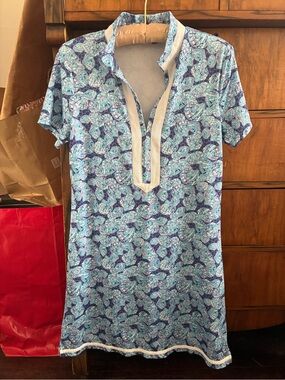 Cabana Life Short Sleeve Sport Dress UPF 50+ Fabric Tennis & Beach Casual